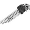 Komplet kluczy TORX extra długich T10-T50 9 szt.